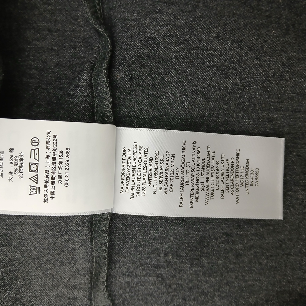 Polo by Ralph Lauren Charcoal Polo Shirt NWT - image 11